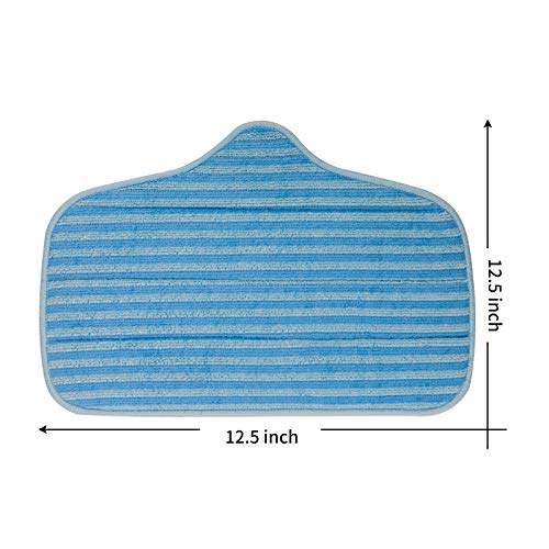 5-Pack Microfiber Mop Pads for Dupray Neat, McCulloch MC1275, and Steamfast SF-275/SF-370