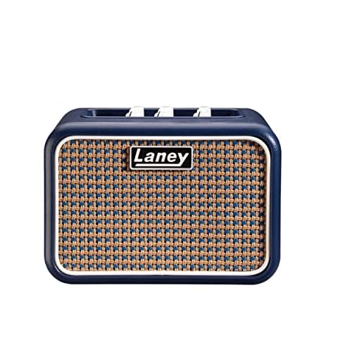 Laney Mini Series - Battery Powered Guitar Amplifier With Smartphone Interface - 3 W - Lionheart Edition, Azul, Mono
