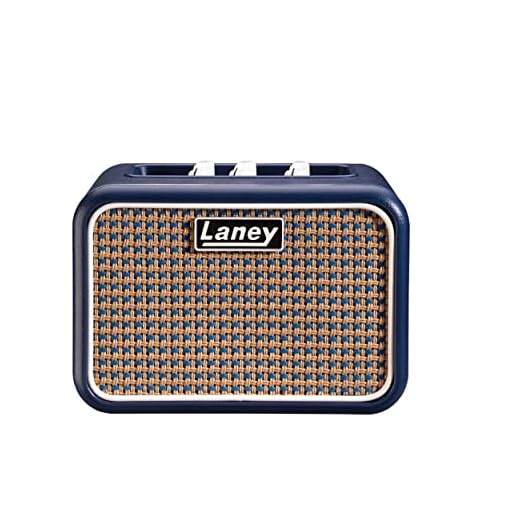 Laney Mini Series - Battery Powered Guitar Amplifier With Smartphone Interface - 3 W - Lionheart Edition, Azul, Mono