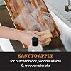 CLARK'S Cutting Board Organic Soap - Cleaner for Butcher Block, Countertop and Utensils - Enriched with Natural Orange & Lemon Extracts - Cleans and Restores Wood - Use Before Food Safe Mineral Oil