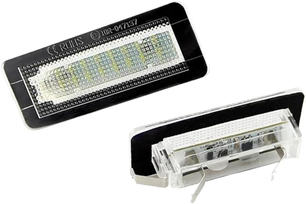 for Benz for Smart for ForTwo Coupe for Convertible 450 451 Car LED License Plate Light Car Lights Car Accessories CanBus No Error