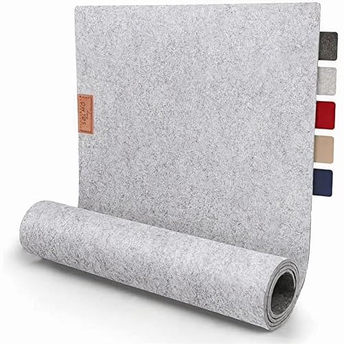 sølmo I Design Tischläufer Grau aus Filz I 100x30 cm Tischband I...