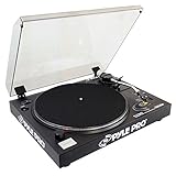 Pyle PLTTB3U Belt Drive USB Turntable With Recording & Digital Software