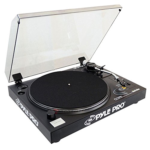 Pyle PLTTB3U Belt Drive USB Turntable With Recording & Digital Software