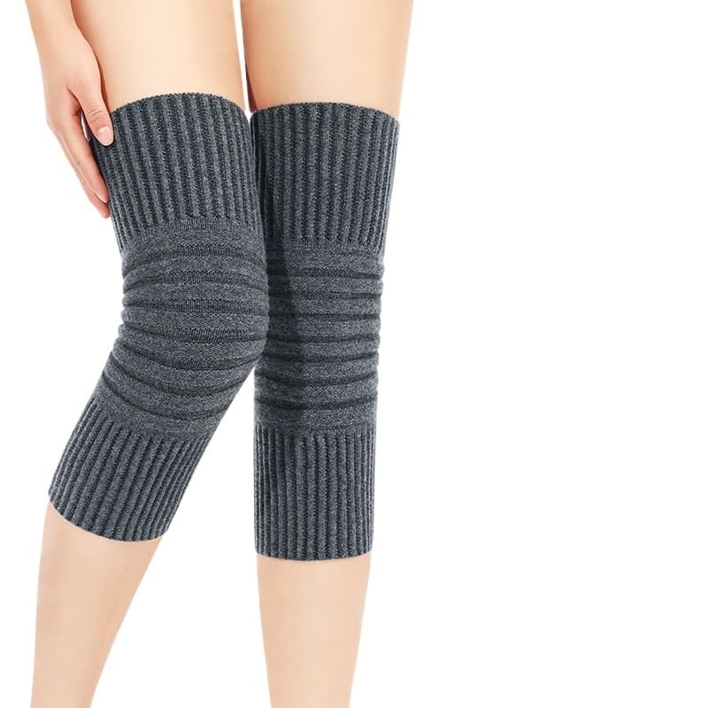 Winter Cashmere Knee Pads for Warmth Comfort