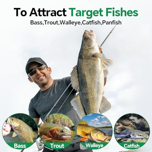 Image of Clearance Bionics-Designed Durable Soft Plastic Fishing Lures Kit with Bonus Accessories, 3 /4 /5 /6 Inch, 9-Type Lifelike Swimbaits in One Gear Set Included Tackle Box for Bass