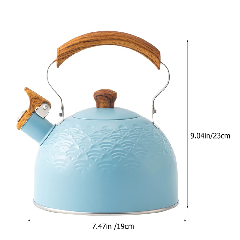 Bollitore con fischio Bollitore per il tè piano cottura Bollitore per il tè bollente teteras para hervir agua teiera Forte caffettiera retrò Bollitore con fischio per il ristorante Prepara il tè Pe