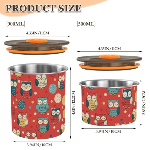Envase de café acero inoxidable 900 ml con tapa hermética miniatura 2