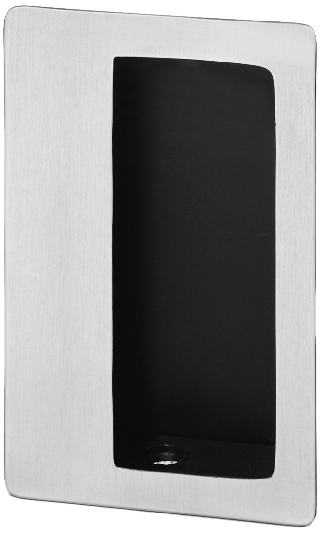 Rockwood 085910 95B.26 Flush Pull, Bright Satin Chrome Finish