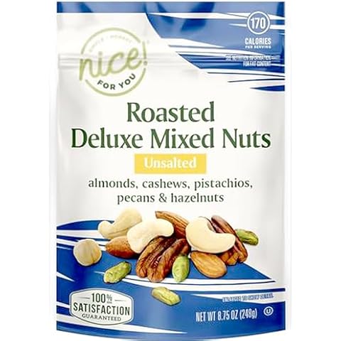 Deluxe Mixed Nuts, Unsalted by Generic Cover