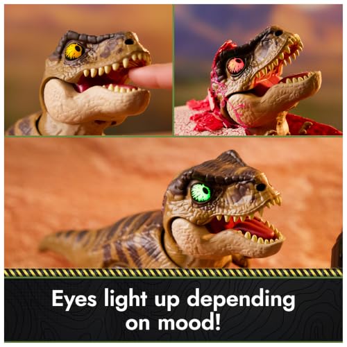 Image of Primal Hatch Jurassic World Interactive T-Rex Toy Dinosaur Egg | Interactive Dino Figure, Realistic Hatching Experience, 100+ Sounds & Reactions, Train & Feed, Gifts for Kids Ages 5+