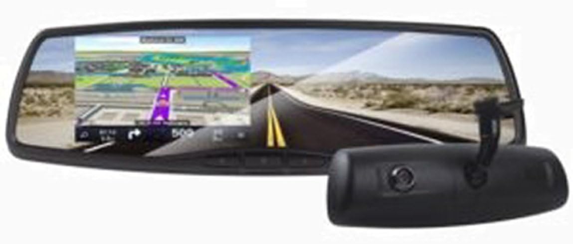 Rydeen MN450S Smart GPS/Navigation Mirror w/ 4.3" TFT, Front View DVR, Backup Camera Input