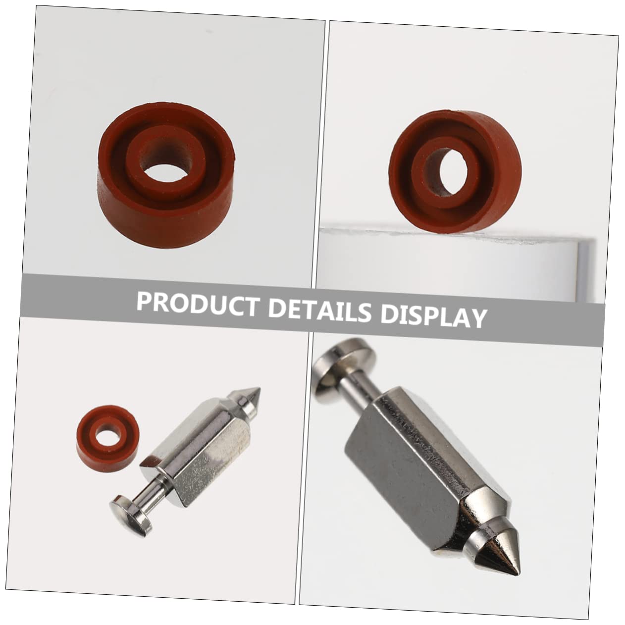 Set De 4 Aiguilles De Carburateur Pour Tondeuse à Gazon - Acier, Compatible Avec Soupape Flotteur 398188 - 10