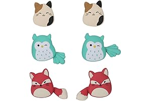 Squishmallows Cam, Fifi & Winston 3-Pack Earrings Set