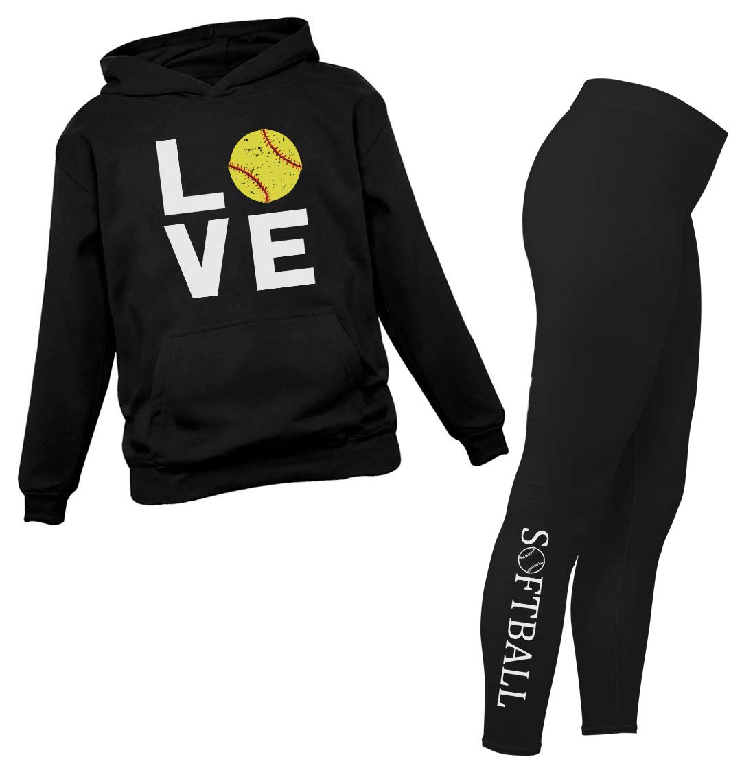 Tstars Softball Hoodie and Legging Set