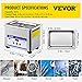 VEVOR Limpiador Ultrasónico Profesional de Acero Inoxidable 800ml Imagen de VEVOR Limpiador Ultrasónico Profesional de Acero Inoxidable 800ml