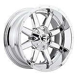 FUEL Maverick P -Chrome Wheel with Painted (20 x 12. inches /8 x 165 mm, -44 mm Offset)