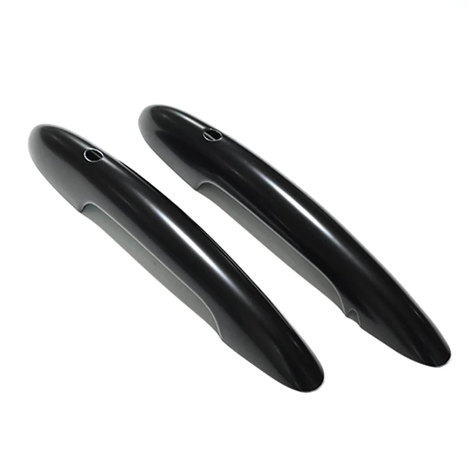 BYSKJZ Car Exterior Door Handle for MINI for Cooper for JCW for F56 for F57 Car Exterior Door Handle Side(Black,with only Light)