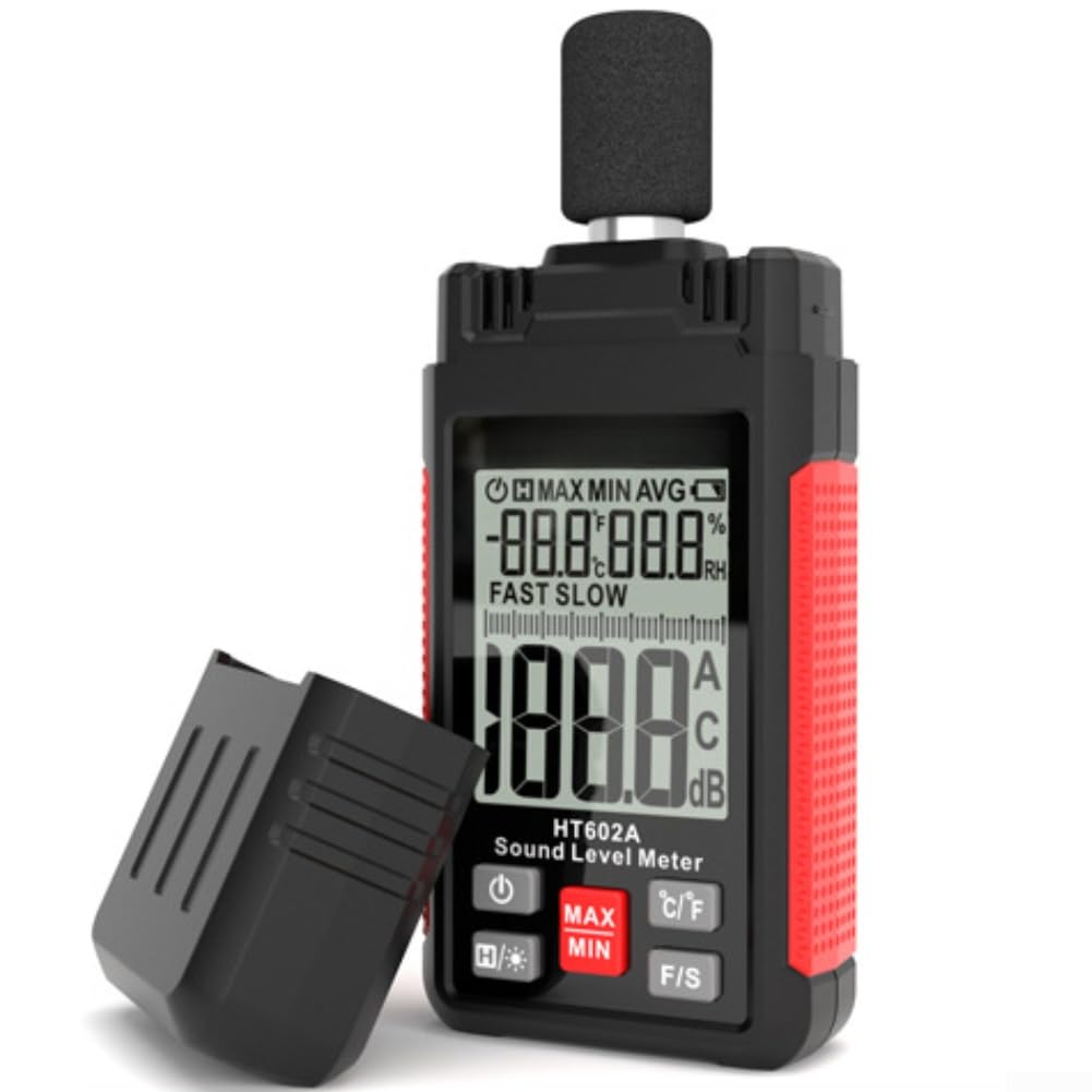 Sonomètre numérique testeur de bruit HT602A avec détection température usine