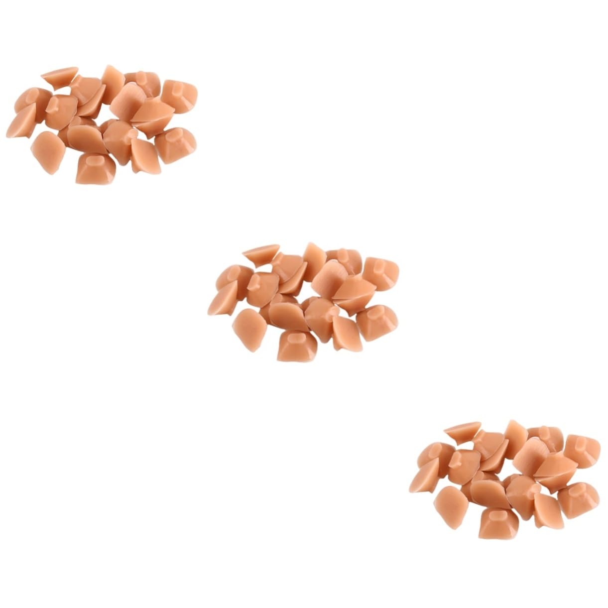 ibasenice 3 Set Di Tasti Per Flauto in Silicone Per Suonatori Di Flauto E Tromba 20 Pezzi * 3
