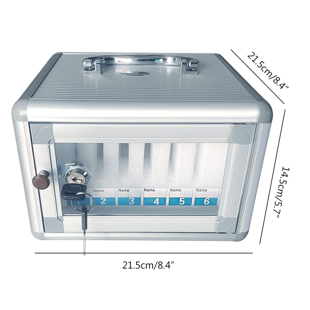 Caja de Almacenamiento para teléfono móvil Soporte acrílico para teléfono móvil Caja de Almacenamiento de Escritorio Armario de Almacenamiento de Pared de Gran Capacidad nizador Port