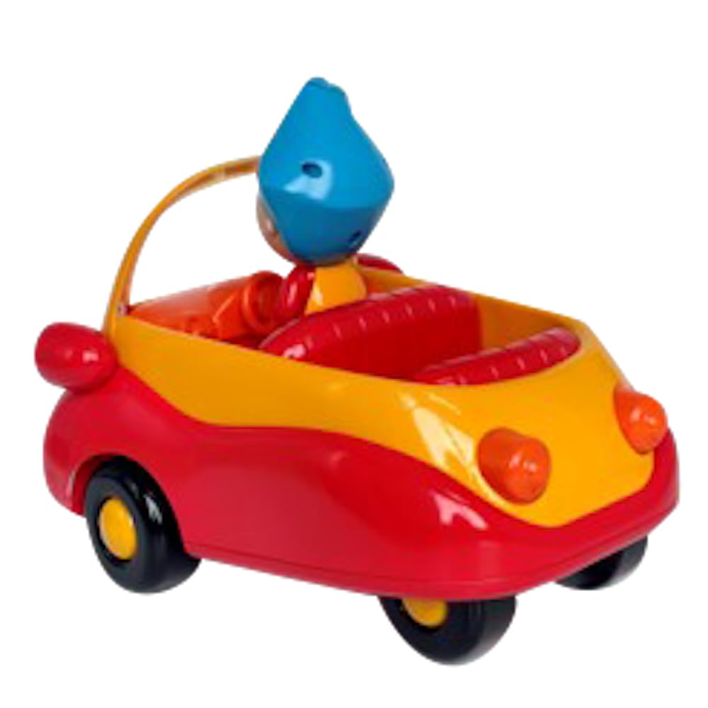 BANDAI Plim Plim - Interaktywny pojazd Tuni PL85060 z wyjmowaną figurką Plim Plim Plim, wielokolorowa, muzyka, światła i automatyczna akcja, zabawa edukacyjna dla dzieci