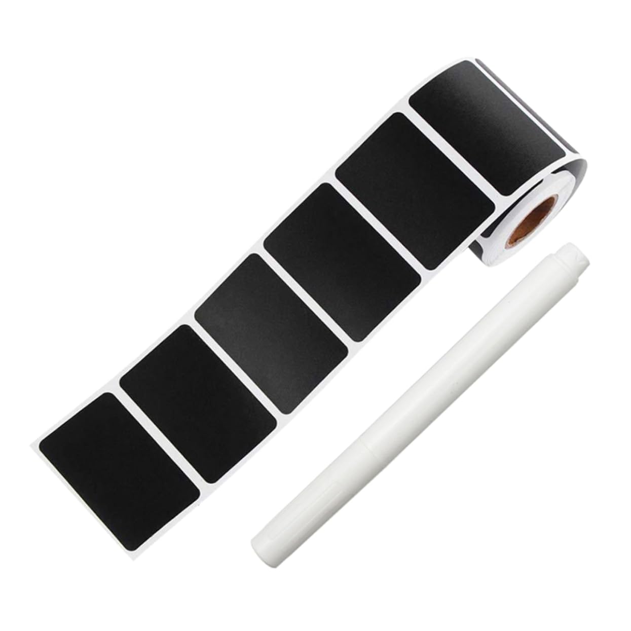 450pièces Étiquettes De Tableau Noires Amovibles Autocollants Rectangulaires Pour Cuisine Bureau Et Rangement Avec Stylo Étiquettes Personnalisables Pour Bouteilles Épices Et