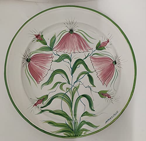 ceramica Piatto Centro Tavola - Antiche Ceramiche di Santo Stefano di Camastra by Ceramiche Serravalle interamente realizzato a mano