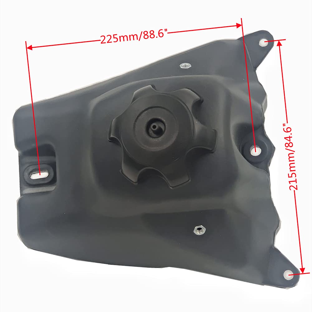 Capacity 2.5L Plastic Gas Fuel Tank fit XR50 CRF50 Pit Dirt Bikes .