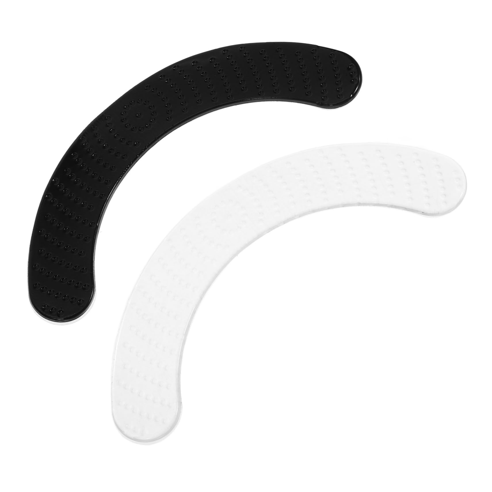 GALPADA 2Pcs Adhesive Drum Pads Assorted Color Silicone Mute Cushions for Drums Snare and Cymbals Self Adhesive Transparent and Drum Dampeners for Sound Suppression