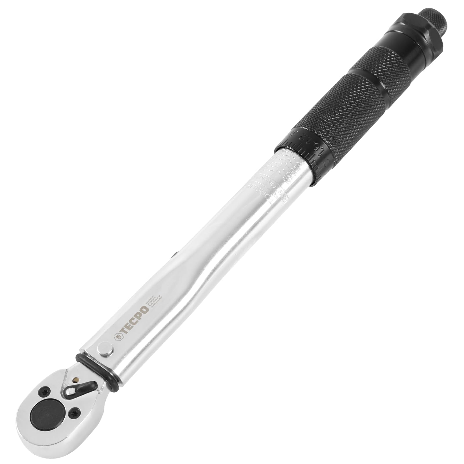 TECPO 2 llaves dinamométricas 1/2" 28-210 Nm + 1/4" 5-25 Nm herramienta de par