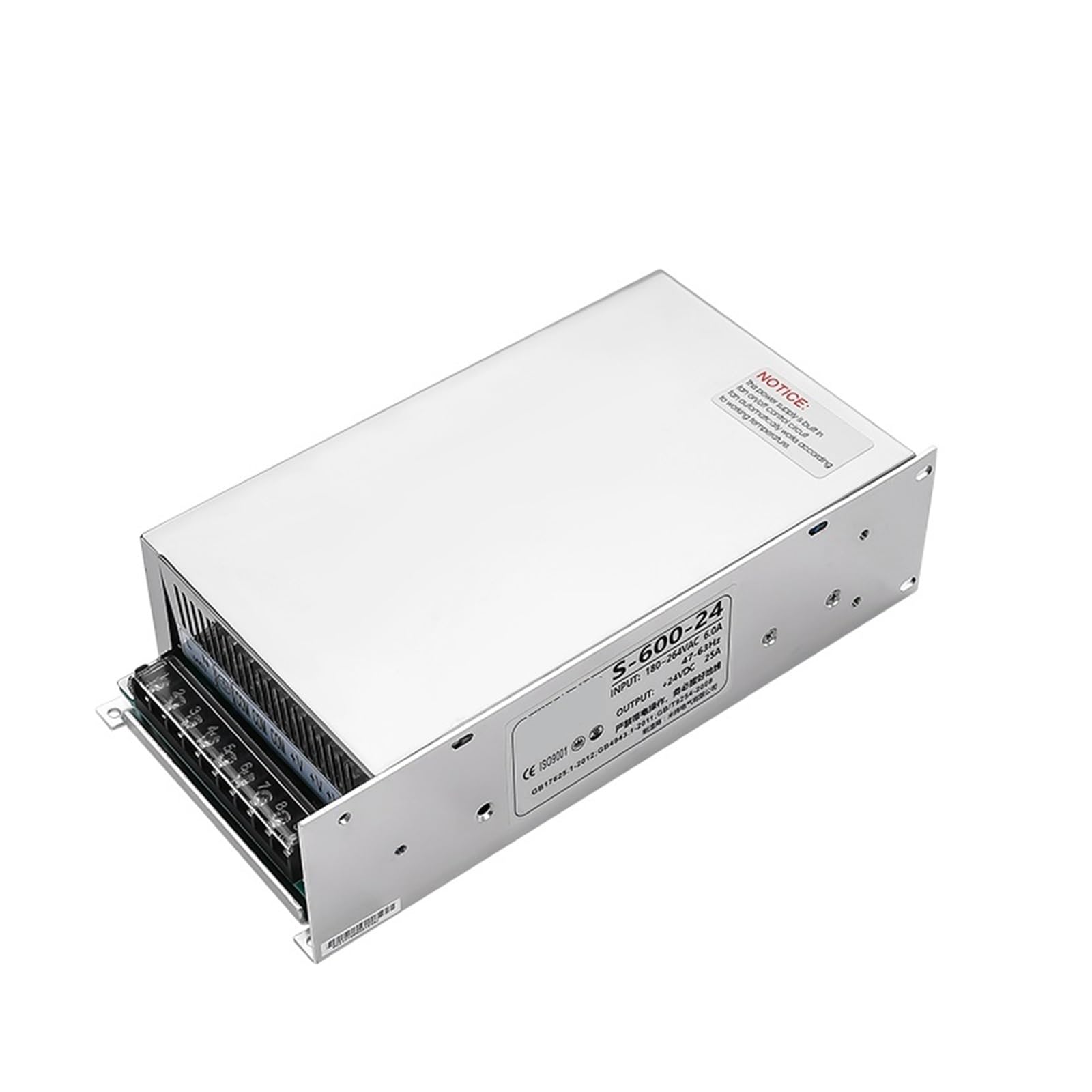500W 600W DC Universal-Schaltnetzteil 12V 24V 36V 48V 60V 72V 80V AC zu DC Industrie-Netzteil-Adapter LED-Treiber Vielseitig und effizient(36V,600W)