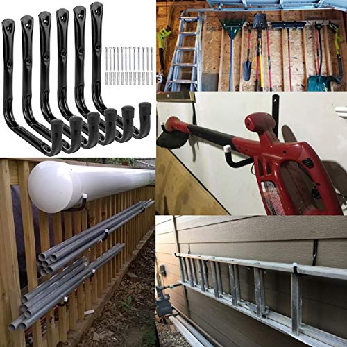 image for Yisunnan Garage and Garden Storage Utility Hooks Heavy Duty Jumbo Arm 