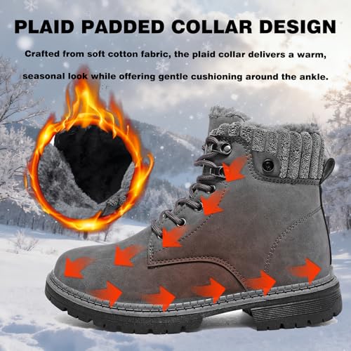 Bottes de marche d'hiver imperméables et antidérapantes - 2