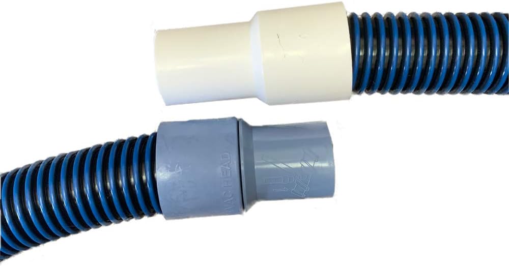 Puri Tech 1.25 Inch Diameter x 30 Feet Long Vacuum Hose for Above Ground Swimming Pools with Thick Crown for Wear Protection UV and Chemical Resistant