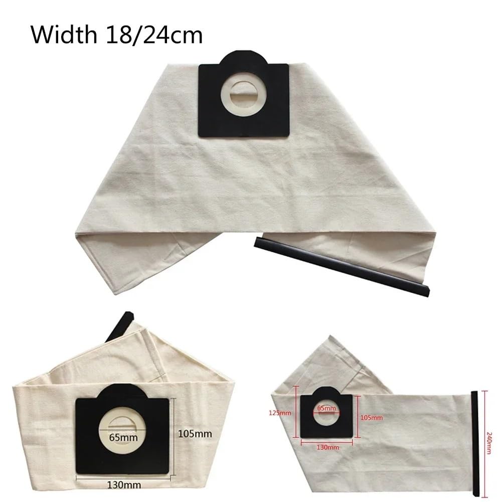 1 szt. Akcesoria Worek na kurz Odkurzacz Gospodarstwo domowe K2201 F K2150 Zamiennik 18/24 cm Części zamienne A2299(Width 24CM)