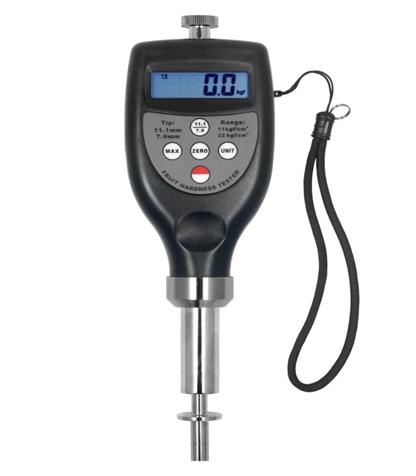 Handheld Fruit Penetrometer Hardness Tester FHT-1122 for Industrial Inspection