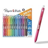 Paper Mate InkJoy Gel Pens, Assorted, Medium Point (0.7mm), 14 Count - Smooth Writing, Back to School, Teacher Supplies, Journaling, Note-Taking, Doodling