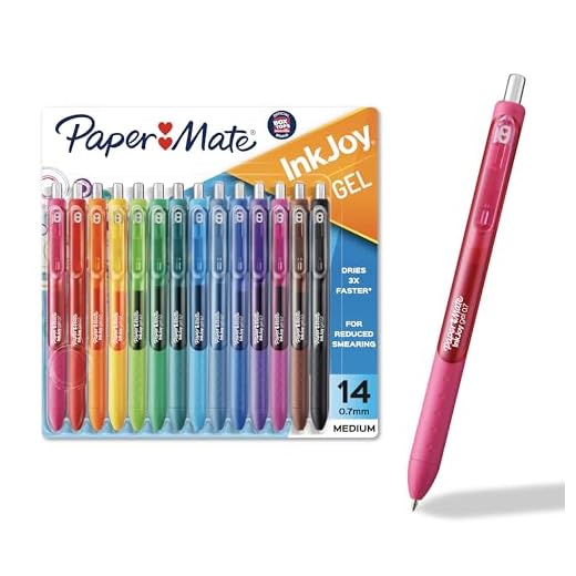 Paper Mate Gel Pens InkJoy Pens, Medium Point, Assorted, 14 Count