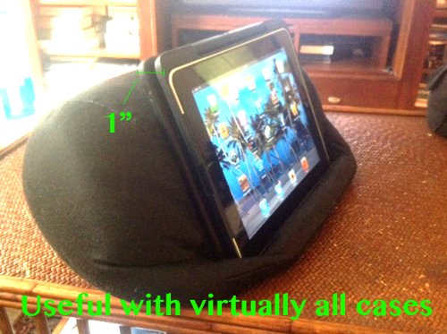 Renegade Concepts: Lap Pro - Stand/Caddy Universal Beanbag Lap Stand Tablet Accessory For Ipad 1, Ipad 2, Ipad 3, Ipad 4, Acer, Nexus & All Android Tablets, E-Readers, Books & Google Devices (Blue) #TOP7