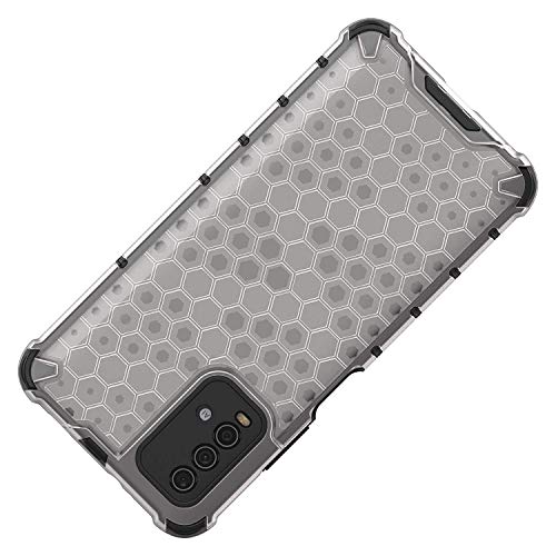 Image of Glasgow Back Case Cover Designed for Mi Redmi 9 Power - Transparent