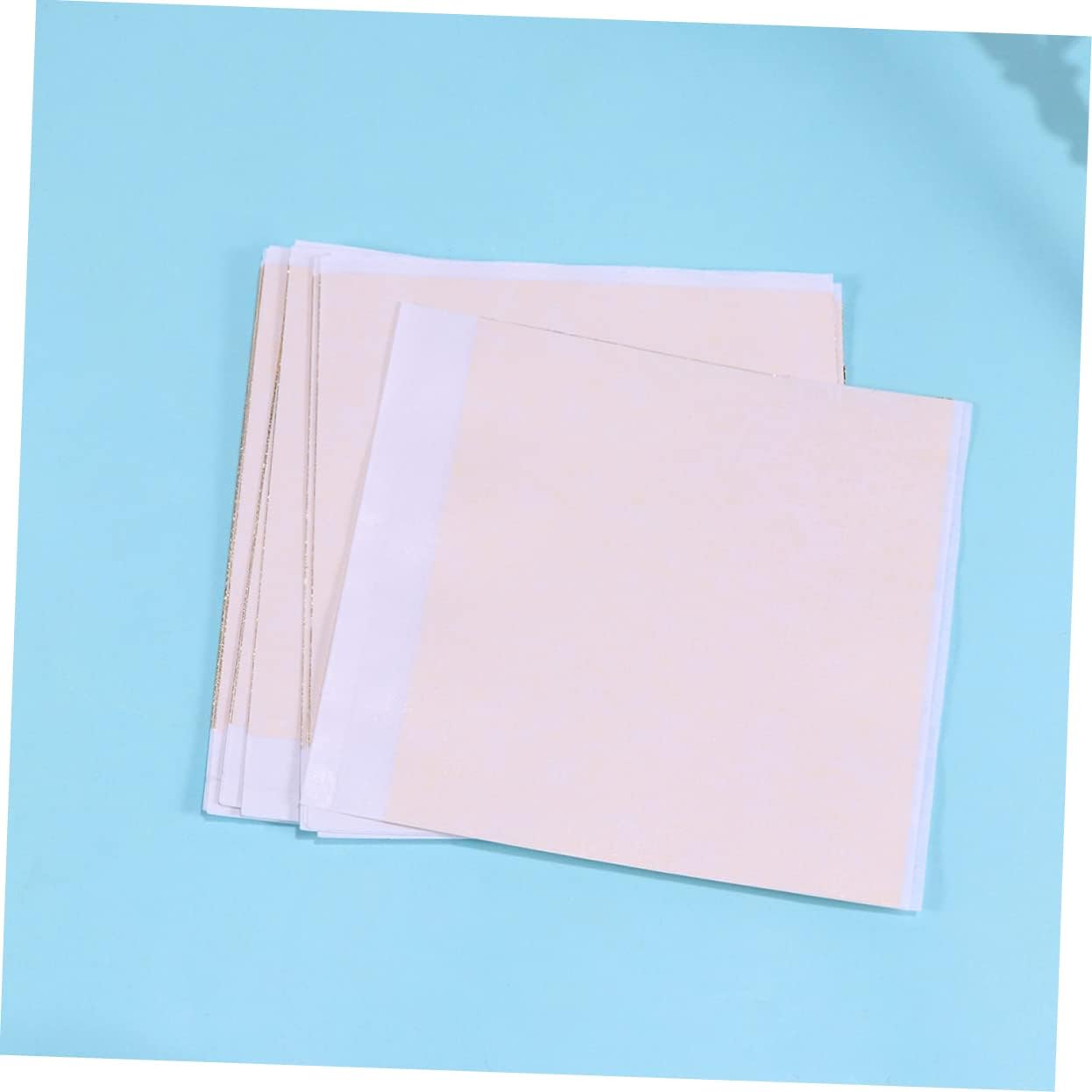 Beatifufu 100sheets Imitation Gold Leaf for Art Craft Makeup Gilding and Decoration