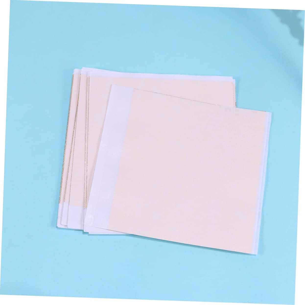 Beatifufu Crafting Gold Sheets 100 Pack of Imitation Sheets for Nail Art Gilding and Decorative Projects