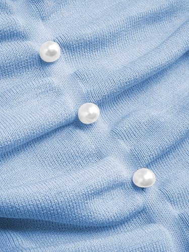 Image of CIDER Faux Pearl Tube Tops for Women Split Hem Knit Crop Y2K Going Out Tops | Cute Ruched Tops, Spring Summer Outfits, Vacation, Concert