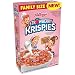Kelloggs Strawberry Rice Krispies Family Size Box