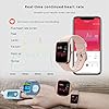 Fitpolo Fitness Tracker with Heart Rate Monitor, Smart Watch 1.3 inches Color Touch Screen IP68 Waterproof Step Calorie Counter Sleep Monitoring Pedometer Watches Activity Tracker for Women Men Kids