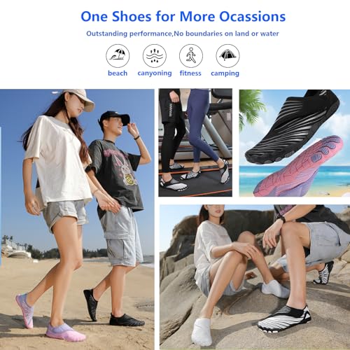 Image of Hike Barefoot Shoes Women Men Pro Water Footwear Wide Toe Box Non-Slip Unisex Athletic Outdoor Running Shoes