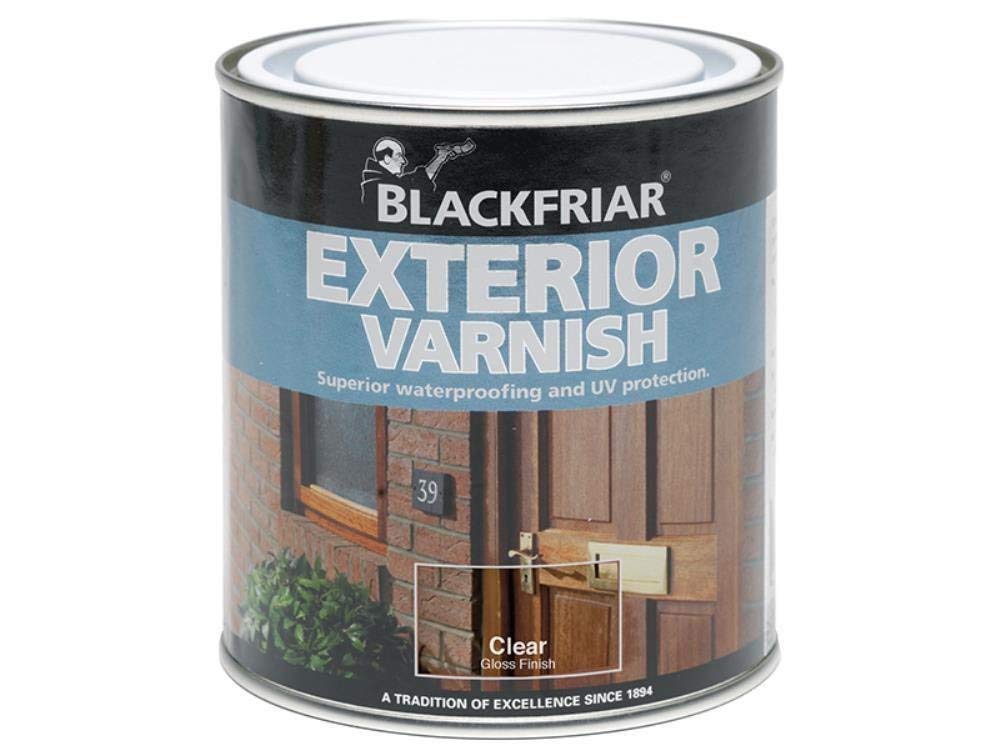 Blackfriar BKFEVG250 250 ml Exterior Varnish - Clear Gloss