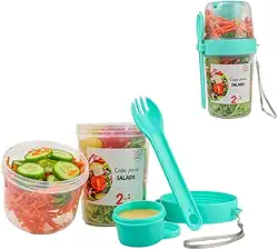 Tertúlia Copo para Salada, Frutas e Iogurte 500ml + 300ml 2em1