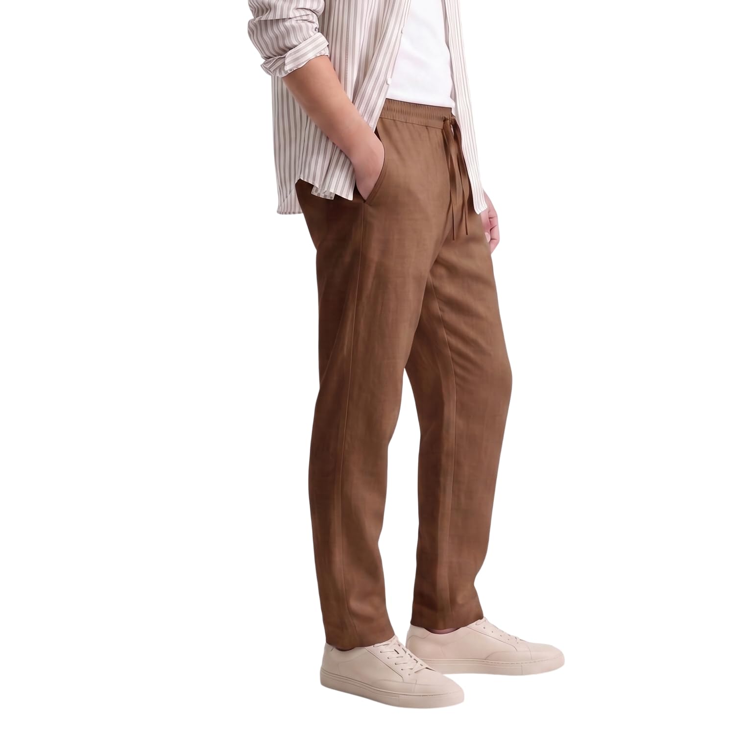 Men's Linen Drawstring Trouser-picture-10